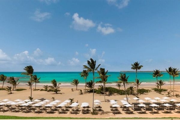 Luxury beachfront resort in Playa Esmeralda, Dominican Republic